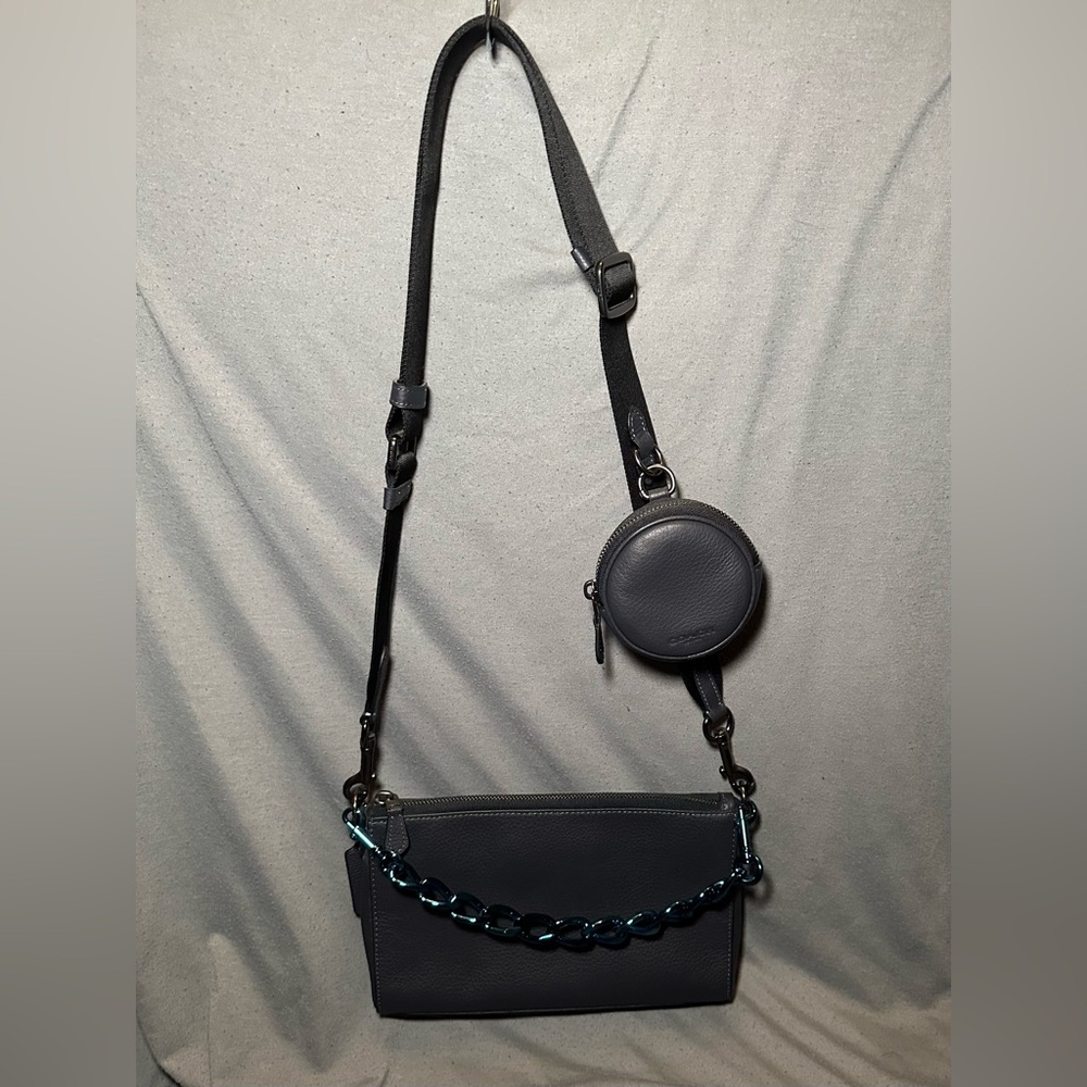 Coach Holden Crossbody midnight blue unisex